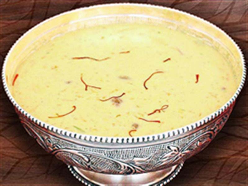 केसर की खीर
