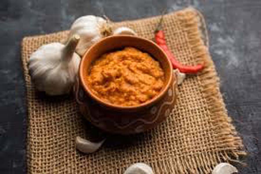 लहसुन चटनी
