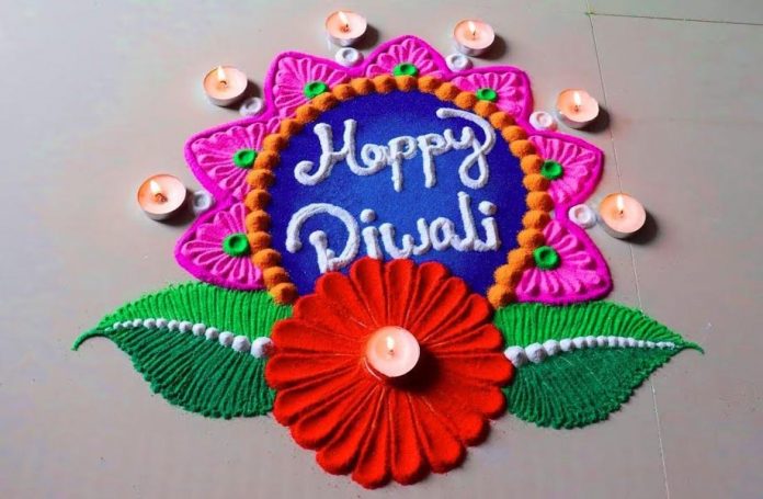 दिवाली पर रंगोली