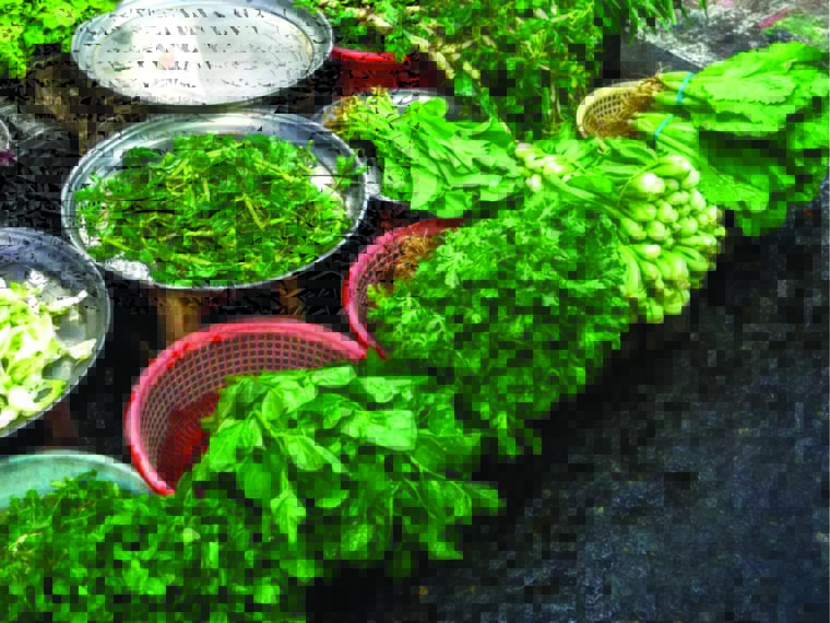 पत्तेदार साग