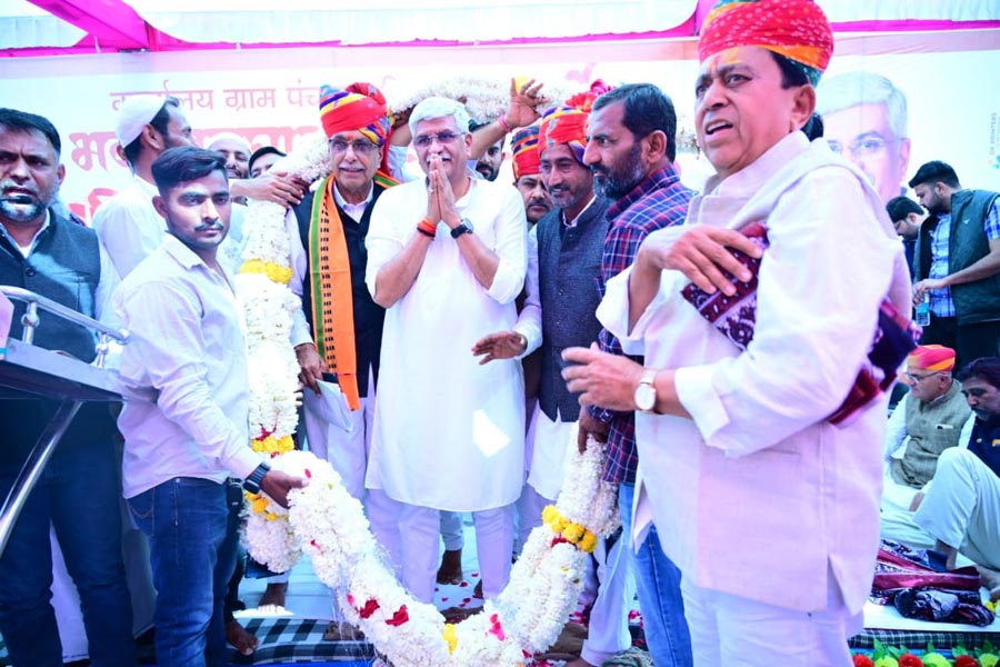 केंद्रीय जलशक्ति मंत्री गजेन्द्र सिंह शेखावत