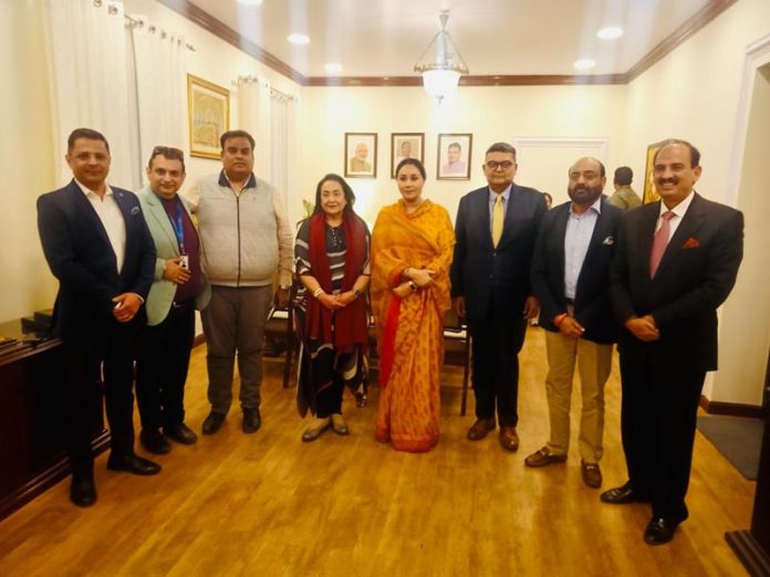 फिक्की के प्रतिनिधिमंडल ने उप मुख्यमंत्री दिया कुमारी से की मुलाकात फिक्की के प्रतिनिधिमंडल ने उप मुख्यमंत्री दिया कुमारी से की मुलाकात