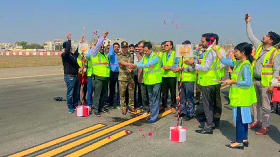 जयपुर एयरपोर्ट रनवे का रीडेजिग्नेशन जयपुर एयरपोर्ट रनवे का रीडेजिग्नेशन