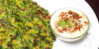 पालक कॉर्न चीला