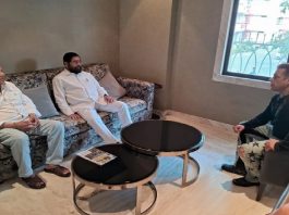 सलमान खान से मिलने पहुंचे मुख्यमंत्री एकनाथ शिंदे