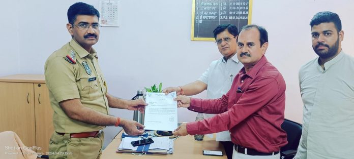 भाजपा सोशल मीडिया विभाग ने दर्ज करवाई एफआईआर भाजपा सोशल मीडिया विभाग ने दर्ज करवाई एफआईआर