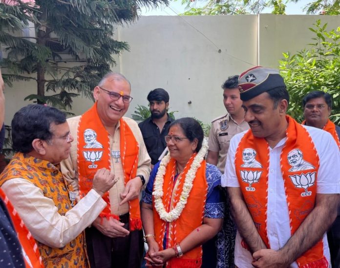 भाजपा प्रत्याशी मंजू शर्मा भाजपा प्रत्याशी मंजू शर्मा