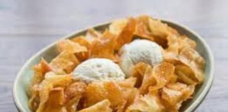 पैक्ड चिप्स-आईसक्रिम
