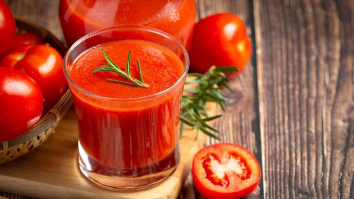 टमाटर का ज्यूस टमाटर का ज्यूस