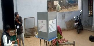 घर से किया मतदान