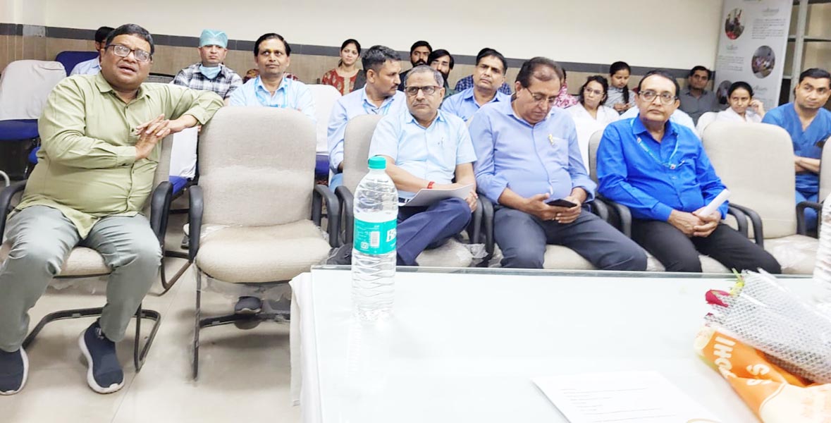सवाई मानसिंह चिकित्सालय में हेल्थ मैनेजमेंट