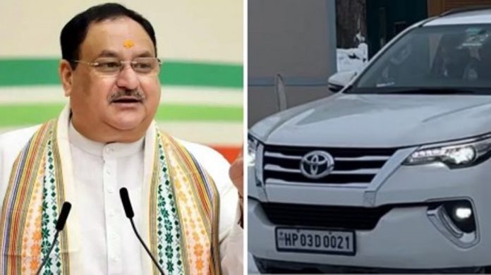 jp nadda car jp nadda car