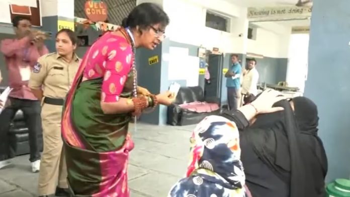 भाजपा उम्मीदवार माधवी लता