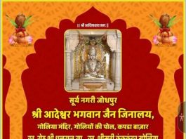 जिनालय पाटोत्सव महोत्सव