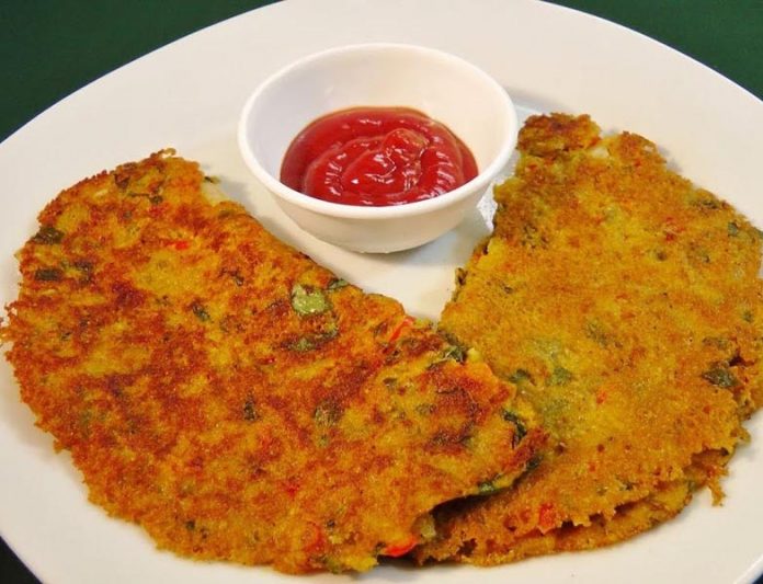 स्पाइसी ओट्स पैनकेक 
