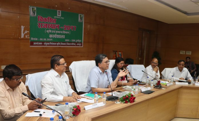 विकसित राजस्थान-2047 विषय पर कार्यशाला विकसित राजस्थान-2047 विषय पर कार्यशाला