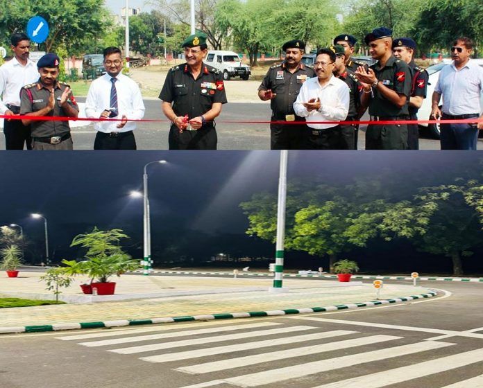 पहली प्लास्टिक वेस्ट रोड का उद्घाटन पहली प्लास्टिक वेस्ट रोड का उद्घाटन