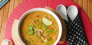 वेजिटेबल ओट्स सूप