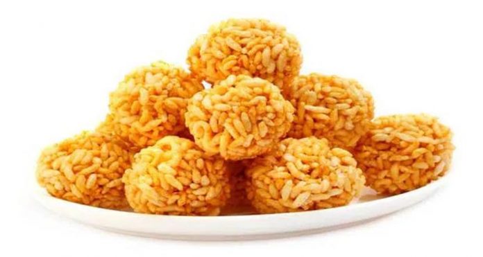 मुरमुरे के लड्डू मुरमुरे के लड्डू