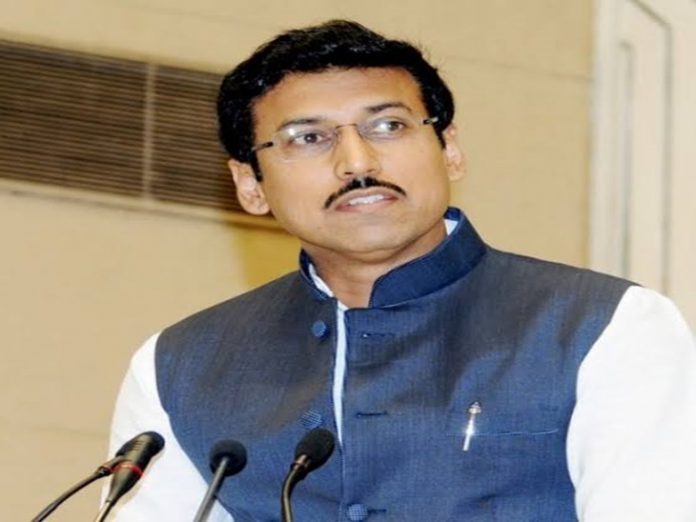 सूचना प्रौद्योगिकी एवं संचार मंत्री कर्नल राज्यवर्धन राठौड़