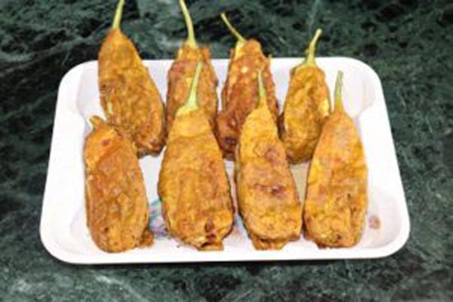 बैंगन के पकौड़े
