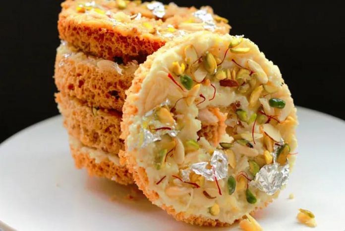 आटे से घेवर आटे से घेवर