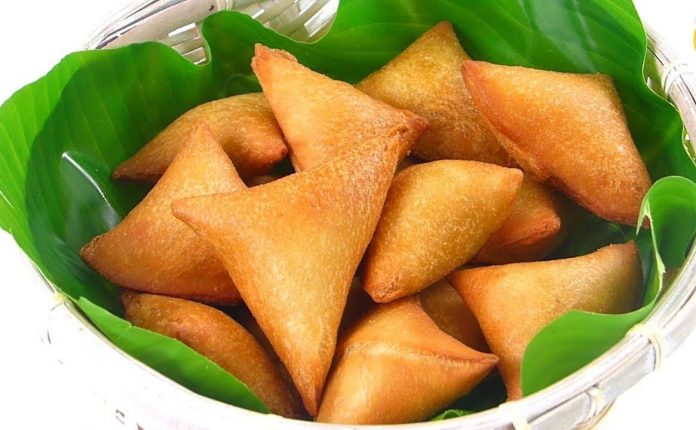 ब्रेड समोसा ब्रेड समोसा