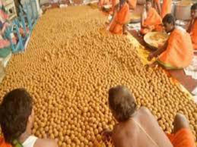 तिरुपति बालाजी में प्रसाद
