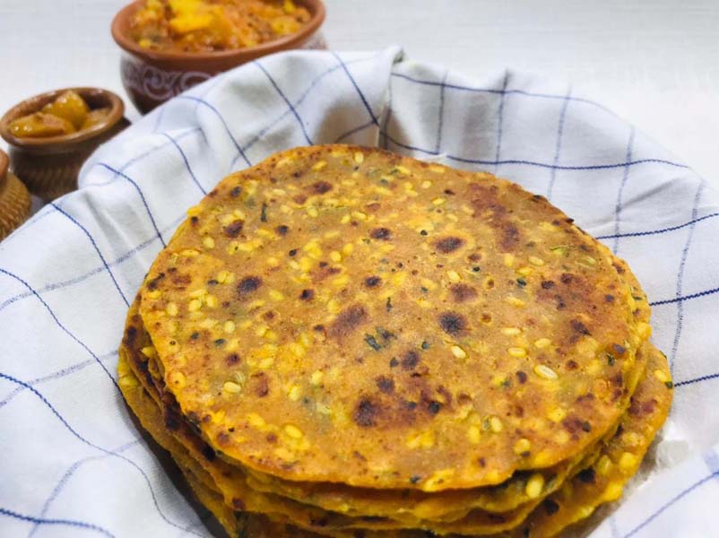 प्रोटीन पराठे 