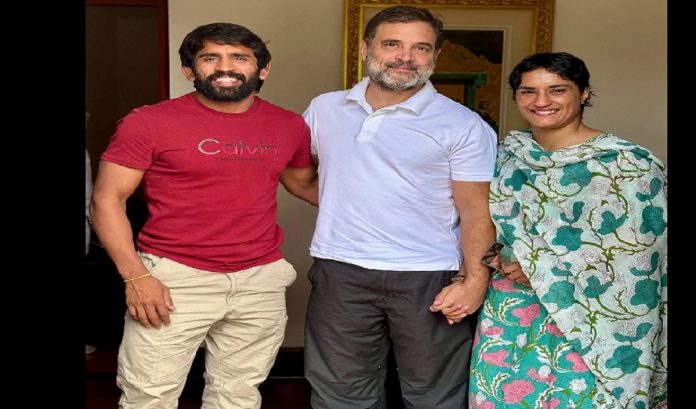 विनेश फोगाट राहुल गांधी विनेश फोगाट राहुल गांधी