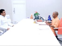 BJP MLA Nandkishore met CM Yogi