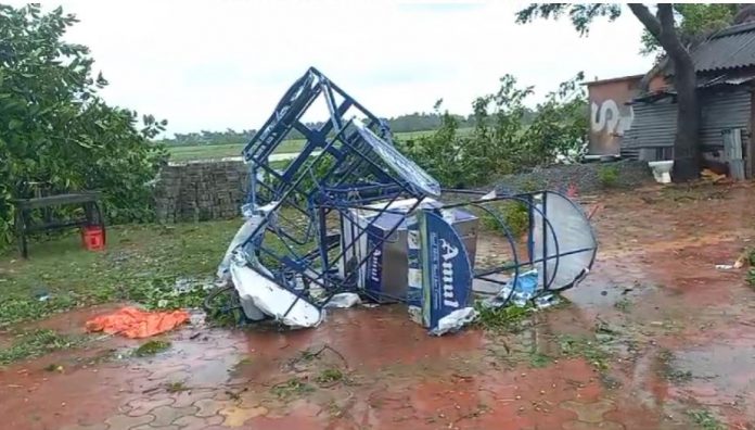 Cyclone Dana wreaked havoc