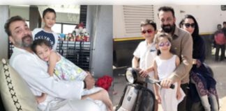 Sanjay Dutt wished his twins