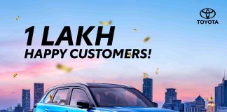 Toyota Kirloskar Motor celebrates one millionth Urban Cruiser Highrider on Indian roads