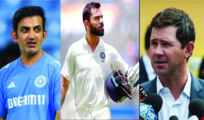 War of words broke out between Gautam Gambhir and Ricky Ponting War of words broke out between Gautam Gambhir and Ricky Ponting