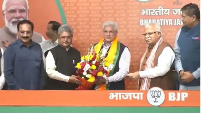 Kailash Gehlot joins BJP Kailash Gehlot joins BJP