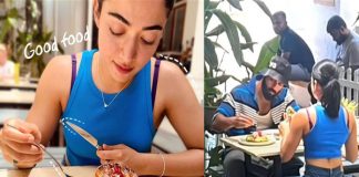 Rashmika Mandanna and Vijay Deverakonda seen together on lunch date