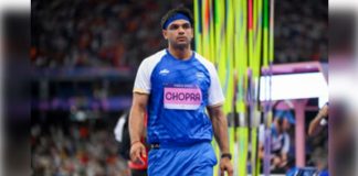 Javelin thrower Neeraj Chopra