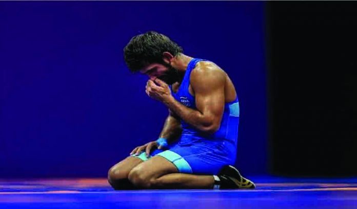 NADA suspends wrestler Bajrang Punia for 4 years NADA suspends wrestler Bajrang Punia for 4 years
