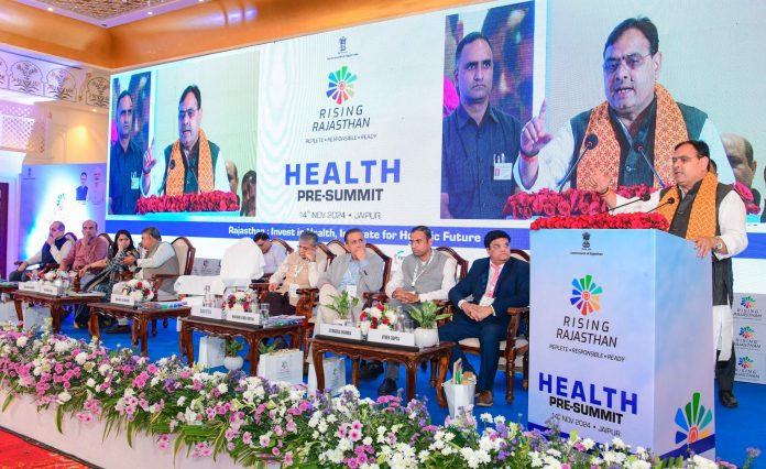 Chief Minister Bhajanlal Sharma addressed