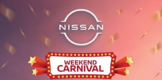 Nissan organized 'Weekend Carnival'