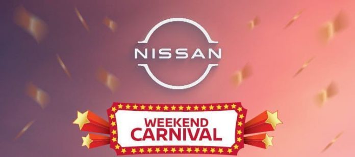 Nissan organized 'Weekend Carnival' Nissan organized 'Weekend Carnival'
