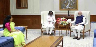 Hemant Soren met PM Modi and Amit Shah during his visit to Delhi before the oath taking ceremony.