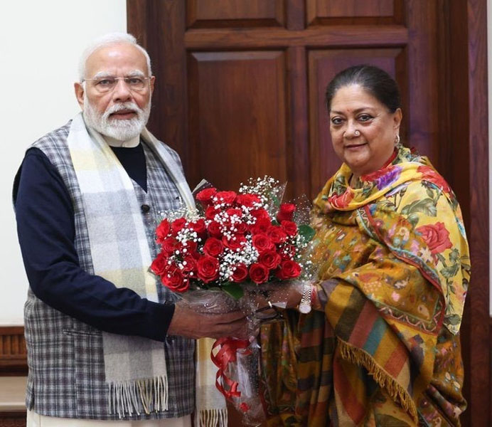 वसुंधरा-मोदी वसुंधरा-मोदी