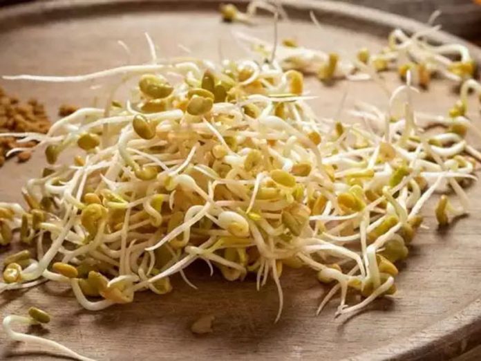अंकुरित मेथी