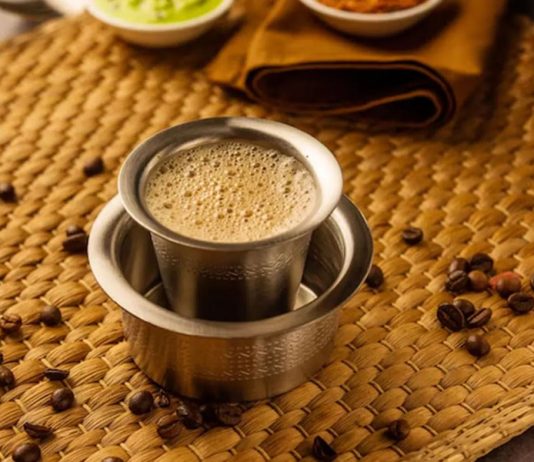 साउथ इंडियन फिल्टर कॉफी