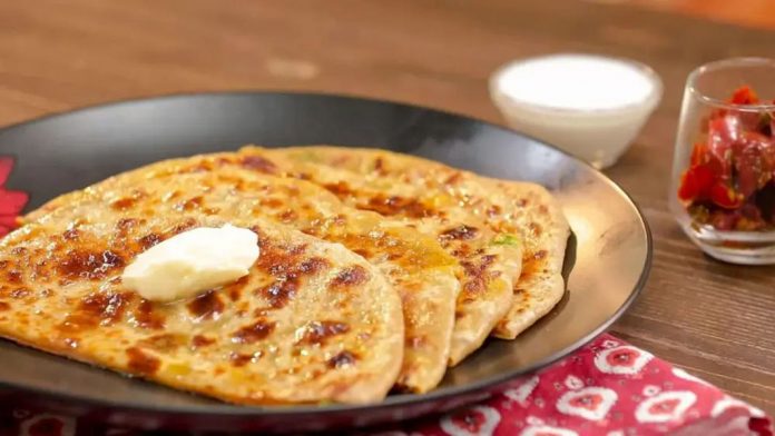 मिक्स वेज पराठा मिक्स वेज पराठा