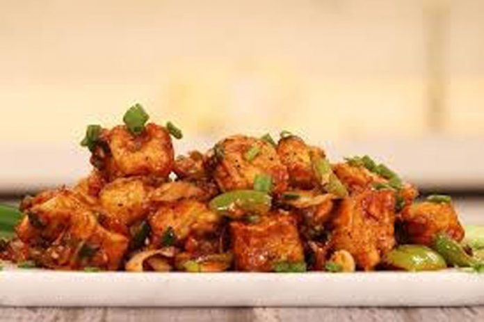 चिली पनीर चिली पनीर