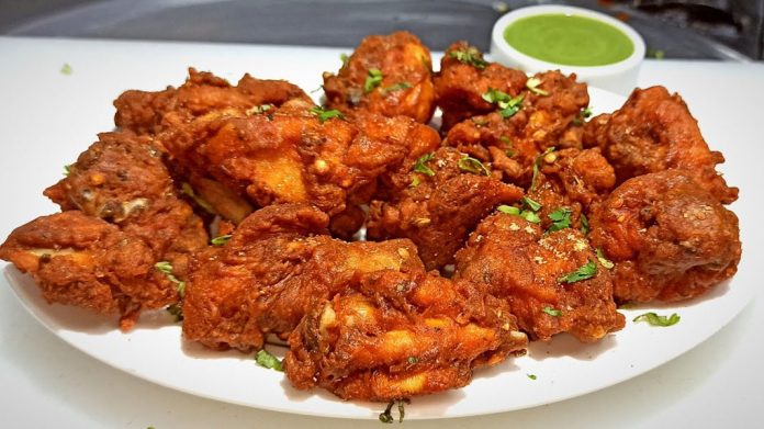 चिकन के पकौड़े चिकन के पकौड़े