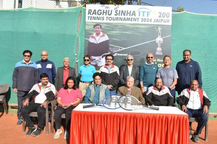 Prestigious 'Raghu Sinha ITF 200 Tennis Tournament 2024' inaugurated in Jaipur Prestigious 'Raghu Sinha ITF 200 Tennis Tournament 2024' inaugurated in Jaipur
